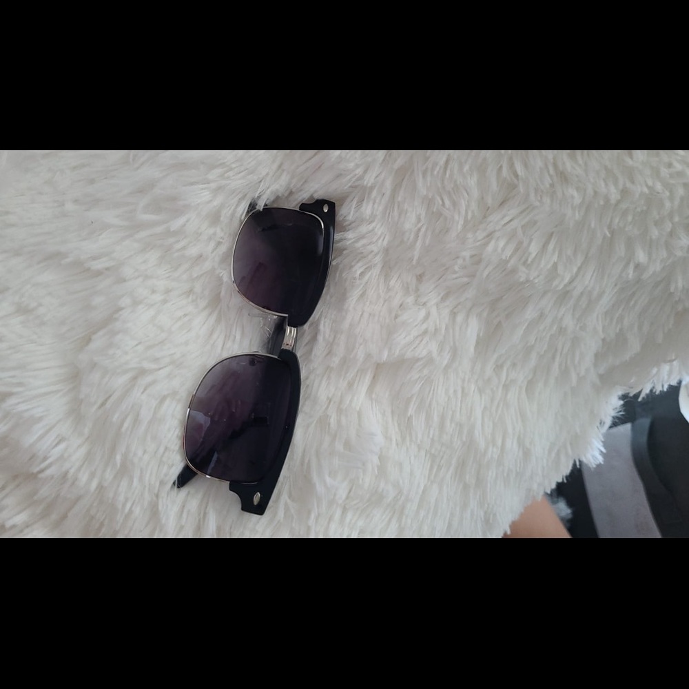 Clubmaster aviators square gold FRAME tone lens New Vintage Fashion sun glasses - Picture 2 of 3